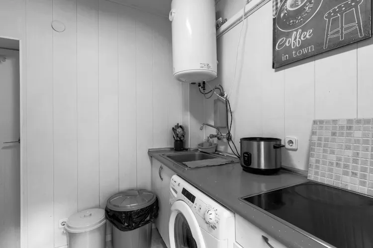 Foto de cocina en un piso en alquiler